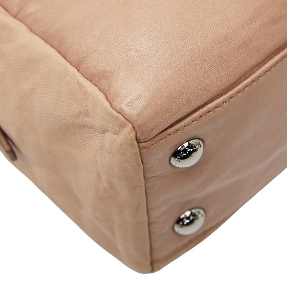 PRADA Pink Leather Shoulder Bag - Picture 5 of 13